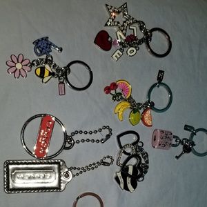 Authentic coach key fobs trade  value 300.00